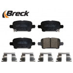 BRECK Bremsbelagsatz, Scheibenbremse